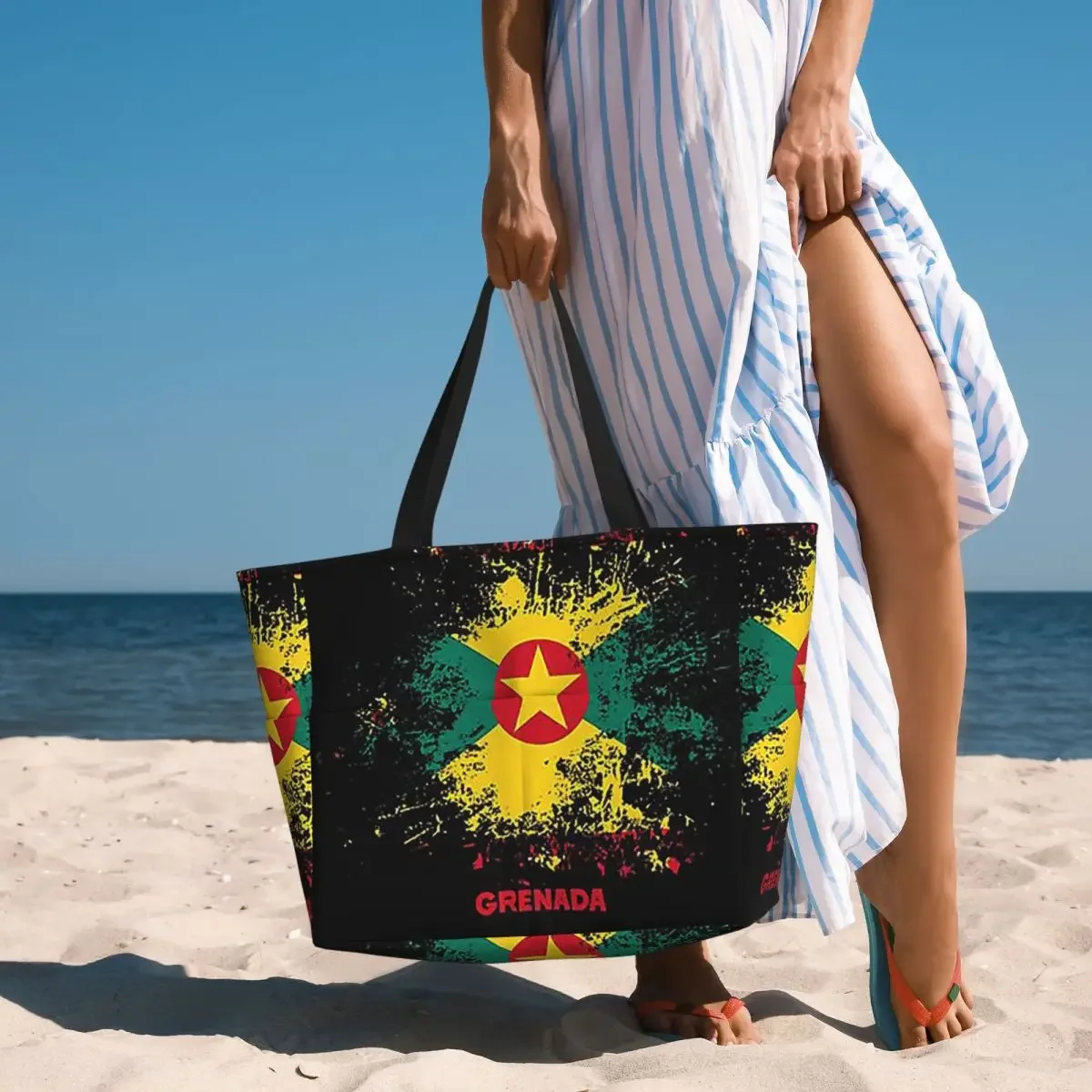 Grenada Watercolor Flag Of Grenada Grenadian Outfit Beach Tote Bag Sport Gym Yoga Duffle Tote Bag Women Travel Bag Fitness bag
Grenada Watercolor Flag Of Grenada Grenadian Outfit Beach Tote Bag Sport Gym Yoga Duffle Tote Bag Women Travel Bag Fitness bag