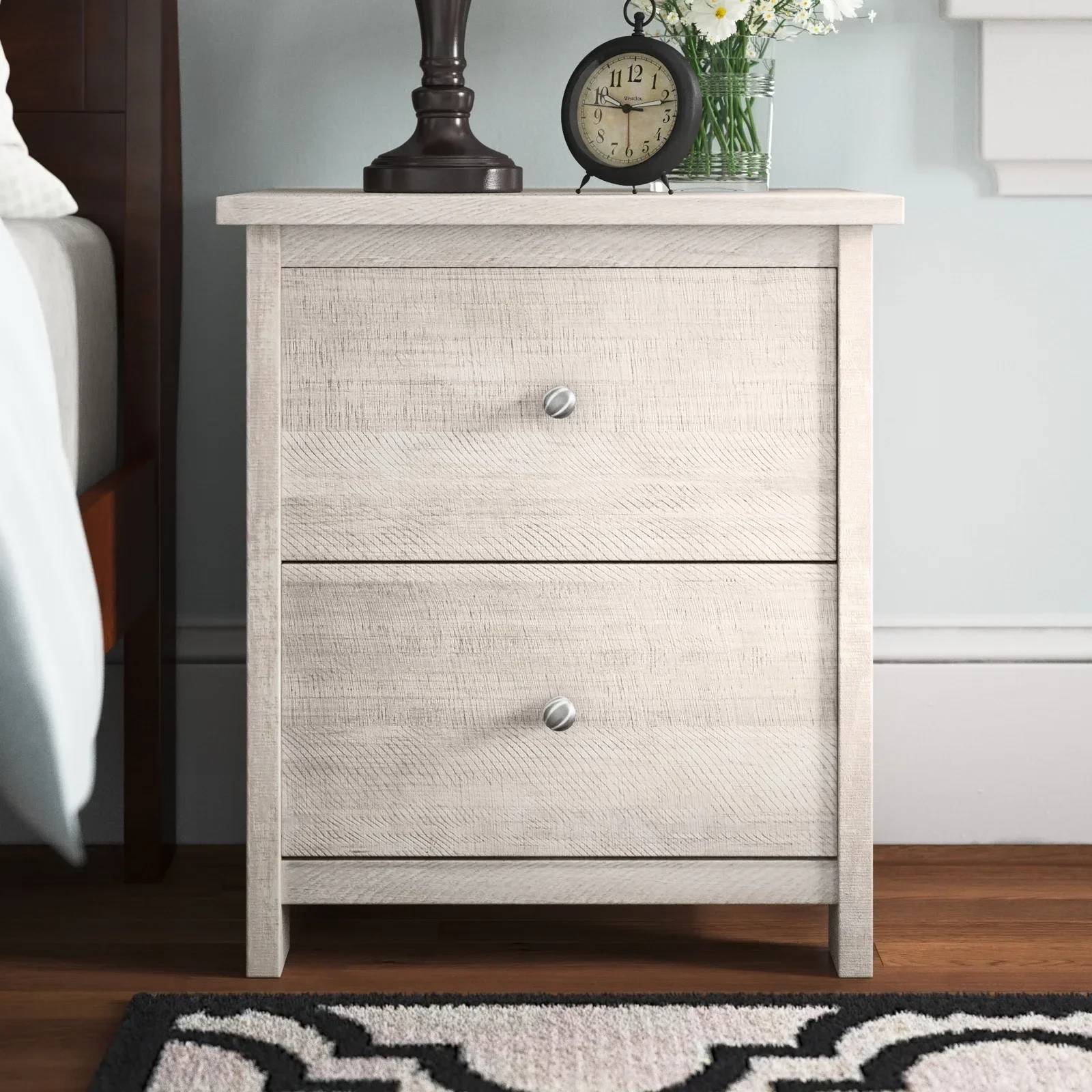 z Modern Wooden Bedside Table with 2 Drawers Nightstand for Bedroom Furniture for Home or Hotel Use
z Modern Wooden Bedside Table with 2 Drawers Nightstand for Bedroom Furniture for Home or Hotel Use