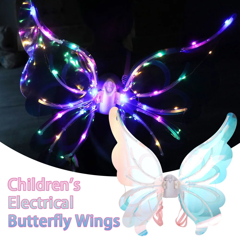 Creative LED Electric Butterfly Wings Fluttering Wings Moving Wings Glowing Electric Fairy Wings Colorful Shiny Shimmering
Creative LED Electric Butterfly Wings Fluttering Wings Moving Wings Glowing Electric Fairy Wings Colorful Shiny Shimmering