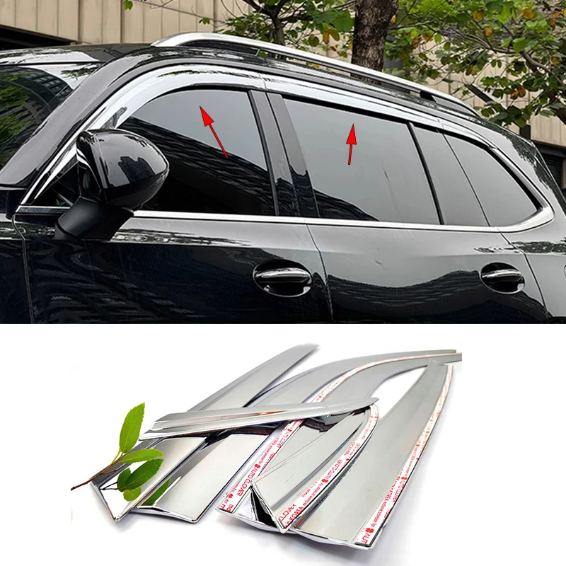 FIT For Buick Envision 2016-2020 2021-2025 ABS chrome waterproof Door Window Visor Vent Shades Sun Rain Guard 6PCS
FIT For Buick Envision 2016-2020 2021-2025 ABS chrome waterproof Door Window Visor Vent Shades Sun Rain Guard 6PCS
