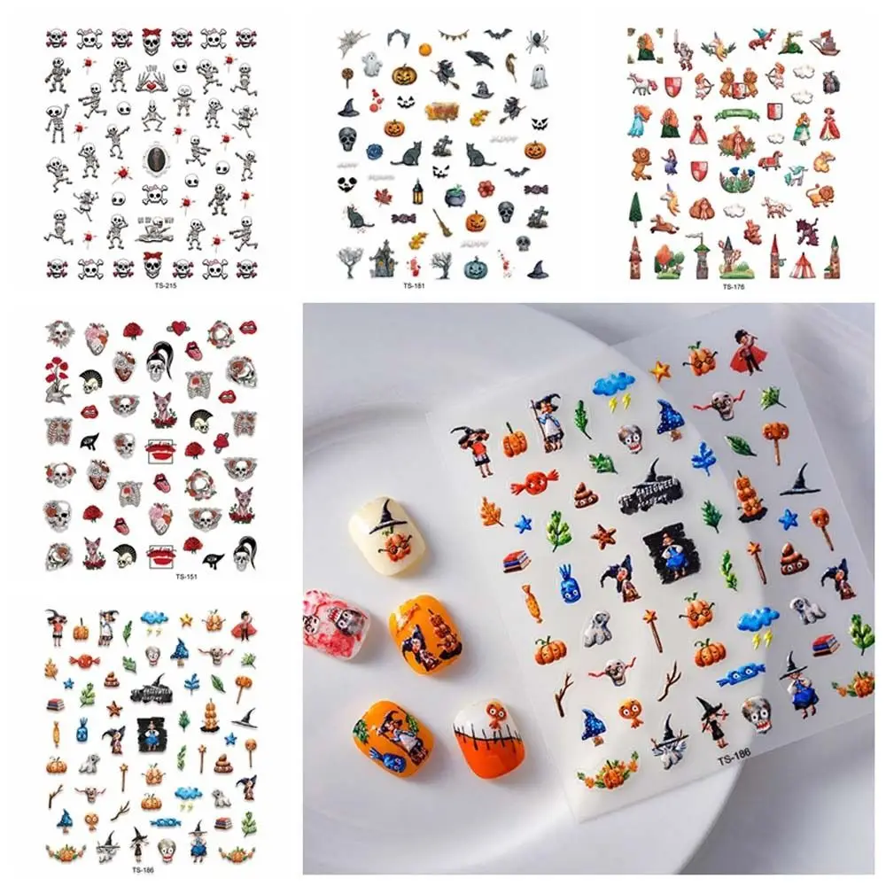Cartoon Pumpkin Halloween Nail Stickers Manicure Ornaments DIY Nail Decorations Halloween Nail Decals Halloween Nail Charms
Cartoon Pumpkin Halloween Nail Stickers Manicure Ornaments DIY Nail Decorations Halloween Nail Decals Halloween Nail Charms