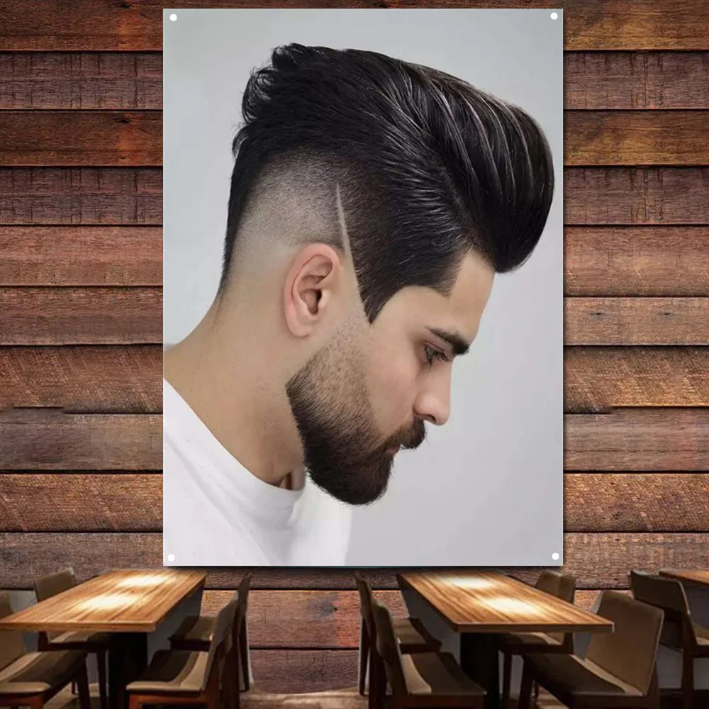 Men's Hairstyle Banner Wall Hanging Flag Hairstyling Posters Digital Printing Barber Shop Wall Art Tapestry Indoor Decoration
Men's Hairstyle Banner Wall Hanging Flag Hairstyling Posters Digital Printing Barber Shop Wall Art Tapestry Indoor Decoration