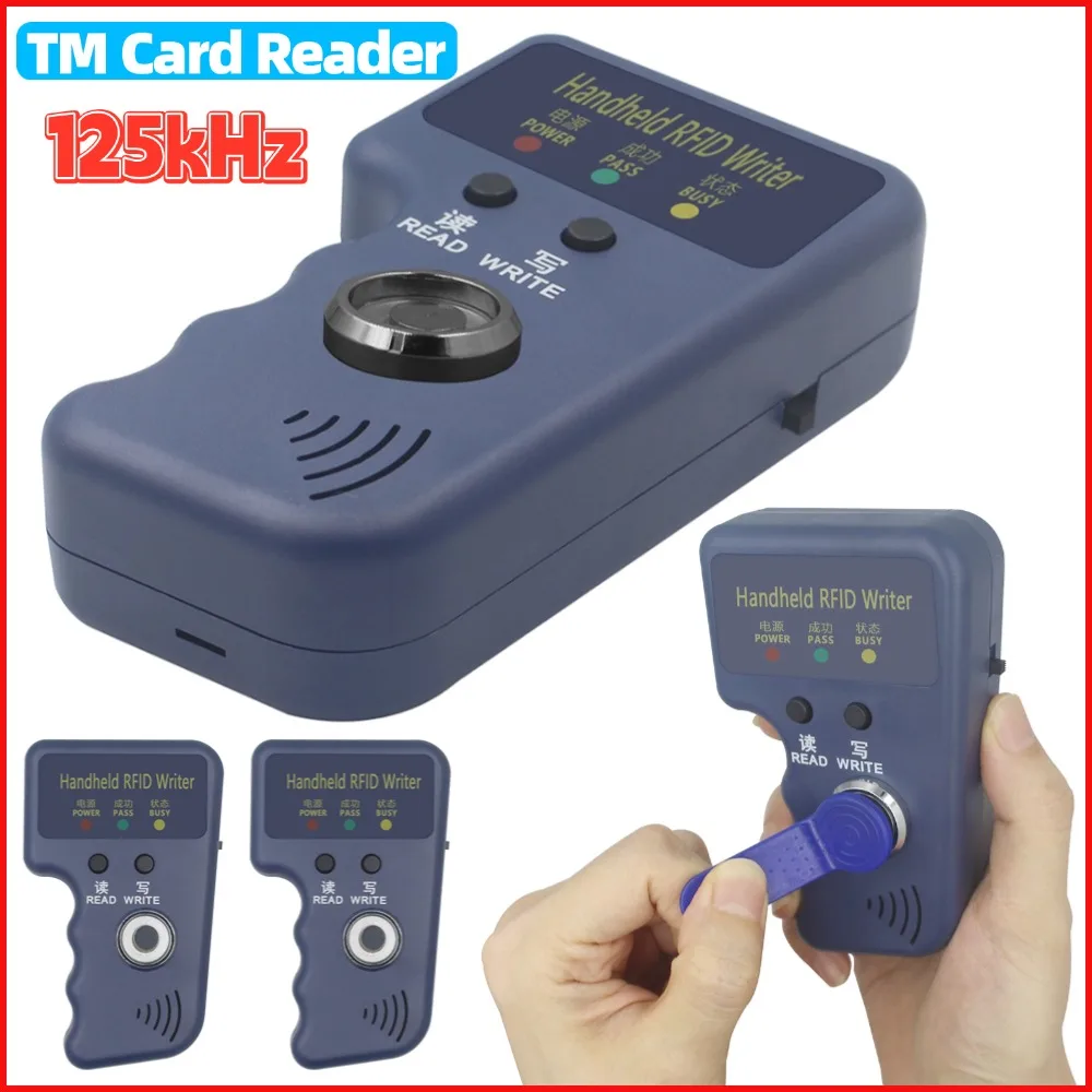 TM1990 ibutton 125khz T5577 EM4305 Reader Handheld Keys Tag Card Copier Duplicator for T5577 EM4305 CET5200 TM Chip Cards 1/2PCS
TM1990 ibutton 125khz T5577 EM4305 Reader Handheld Keys Tag Card Copier Duplicator for T5577 EM4305 CET5200 TM Chip Cards 1/2PCS