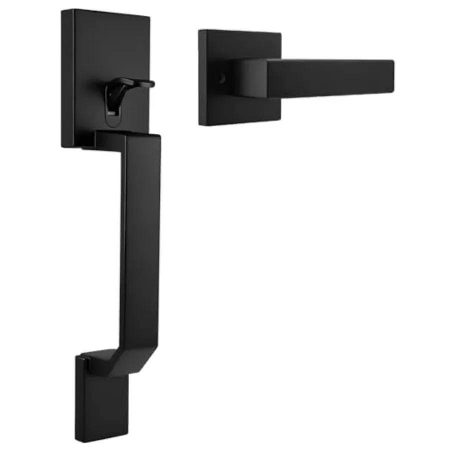 Black Front, Entry Handle, Single Cylinder Front Only, Heavy Duty Exterior, Reversible for Right and Left Door
Black Front, Entry Handle, Single Cylinder Front Only, Heavy Duty Exterior, Reversible for Right and Left Door