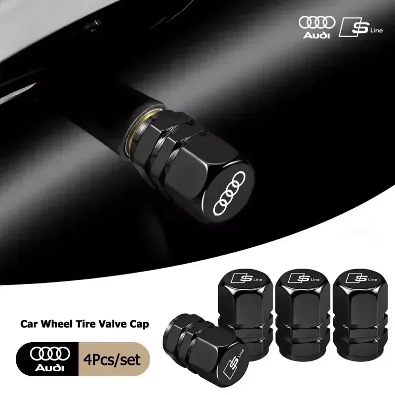 Car Styling Wheel Tire Valve Cap Dust Accessories For Audi Sline A1 A3 A4 A5 A6 A7 A8 Q3 Q5 Q7 Q8 TT B8 B7 C6 S1 RS3 RS8 Quattro
Car Styling Wheel Tire Valve Cap Dust Accessories For Audi Sline A1 A3 A4 A5 A6 A7 A8 Q3 Q5 Q7 Q8 TT B8 B7 C6 S1 RS3 RS8 Quattro