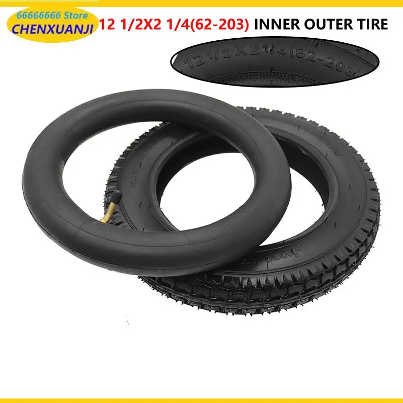 12 inch 12 1/2 x 2 1/4 (62-203) inner and outer tires suitable for electric bicycle inner and outer tire replacement
12 inch 12 1/2 x 2 1/4 (62-203) inner and outer tires suitable for electric bicycle inner and outer tire replacement