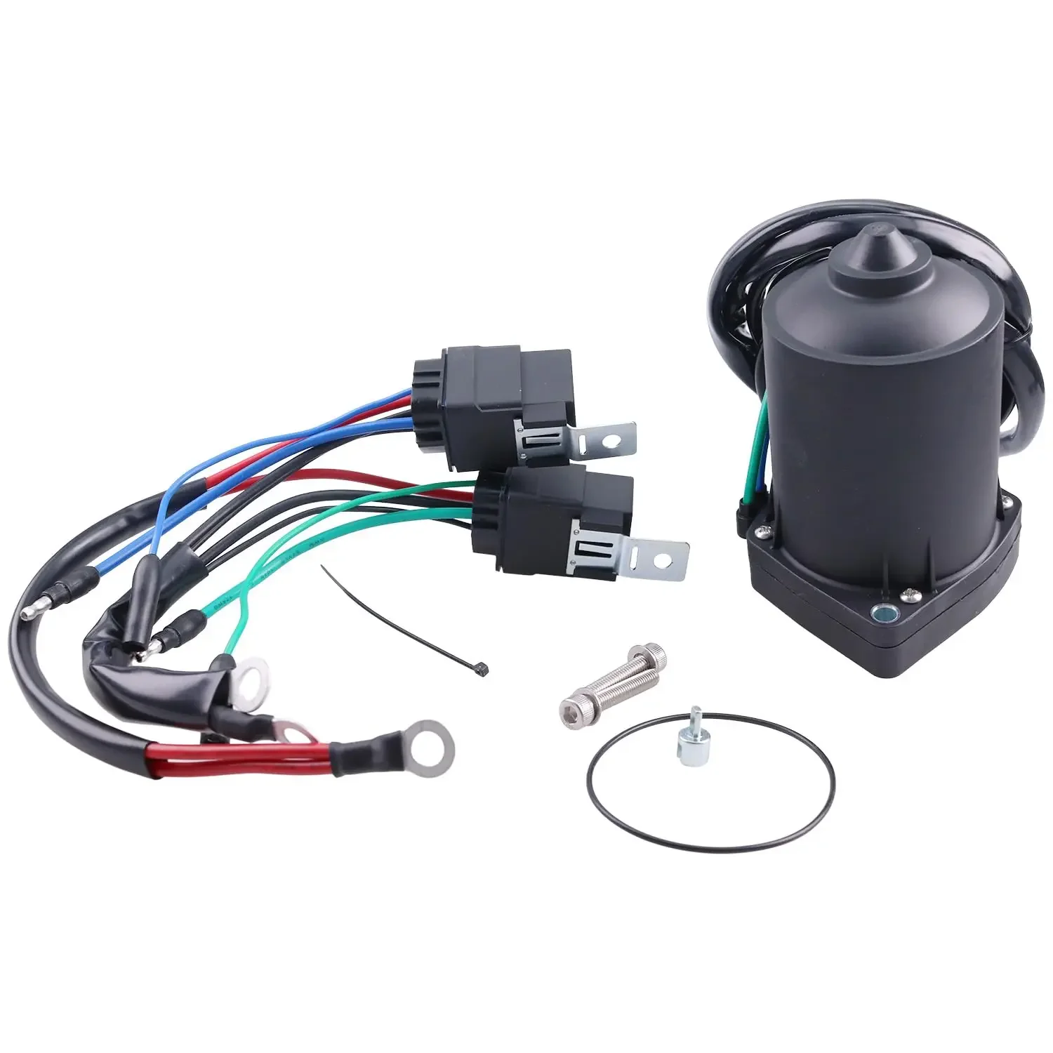 Tilt Trim Motor Compatible with Yamaha F300 F350 Outboard 6AW438800100 6AW438800200 6AW-43880-01-00 2 Wire 2 Bolt
Tilt Trim Motor Compatible with Yamaha F300 F350 Outboard 6AW438800100 6AW438800200 6AW-43880-01-00 2 Wire 2 Bolt