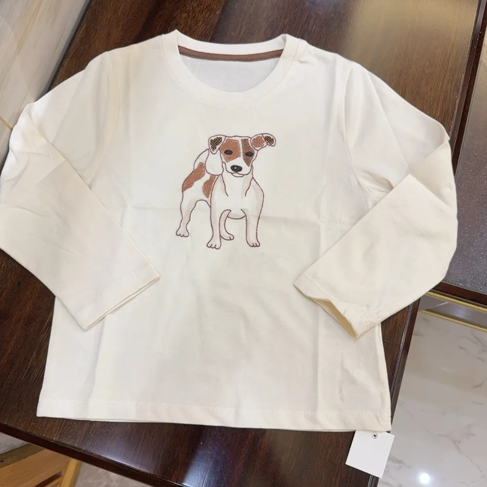 kids clothes girls tops Boys' and girls' casual tops Cartoon Dog Pattern Printed T-shirt long sleeve T-shirt boys clothing
kids clothes girls tops Boys' and girls' casual tops Cartoon Dog Pattern Printed T-shirt long sleeve T-shirt boys clothing