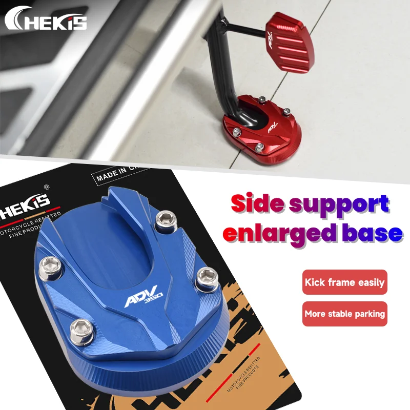 Chekis Is Suitable for Honda Adv350 Modified Side Support Enlarged Base Side Tripod Auxiliary Side Kick Large Tripod Increase Large Area Medium Support Enlarged Pad
Chekis Is Suitable for Honda Adv350 Modified Side Support Enlarged Base Side Tripod Auxiliary Side Kick Large Tripod Increase Large Area Medium Support Enlarged Pad