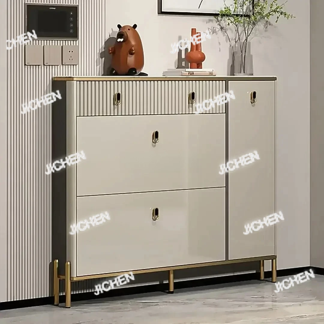 XHX Luxury Shoe Cabinets Entrance Tipping Bucket Storage Saloon Ultra-thin Shoe Racks Space Saving Organizer Living Room Furnitu
XHX Luxury Shoe Cabinets Entrance Tipping Bucket Storage Saloon Ultra-thin Shoe Racks Space Saving Organizer Living Room Furnitu