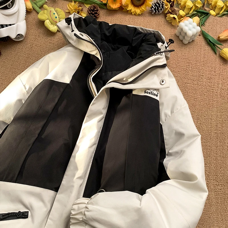 Tee-in-One Thiened Cotton Jaet for Men Winter Workwear Coat with Hood American Trendy Brand Teenage Cotton Clothes
Tee-in-One Thiened Cotton Jaet for Men Winter Workwear Coat with Hood American Trendy Brand Teenage Cotton Clothes