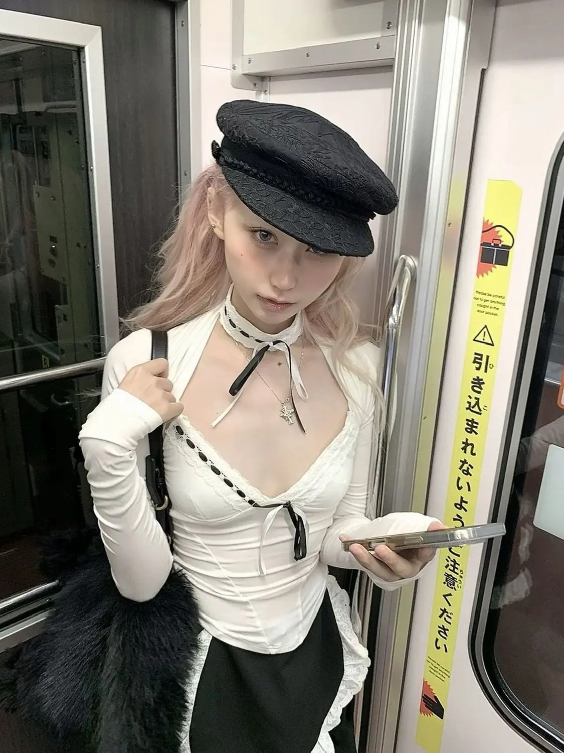 Subculture Винтажный комплект из 2 предметов, женский повседневный короткий кардиган, сексуальный тонкий кружевной жилет, эстетика Y2k, милые топы, пряные грили, шикарный 
Subculture Винтажный комплект из 2 предметов, женский повседневный короткий кардиган, сексуальный тонкий кружевной жилет, эстетика Y2k, милые топы, пряные грили, шикарный