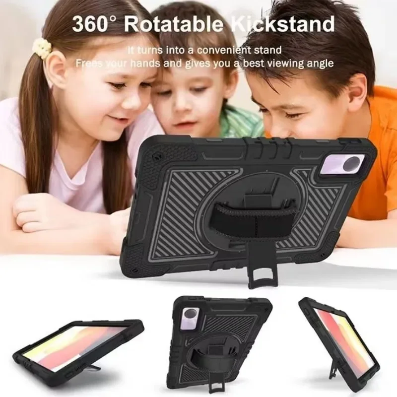 3 in 1 Hybrid Tablet Case for Xiaomi RedMi Pad SE 11'' 10.6'' 360° Rotating Protective Cover XiaoMi Pad 6 with Kickstand Funda
3 in 1 Hybrid Tablet Case for Xiaomi RedMi Pad SE 11'' 10.6'' 360° Rotating Protective Cover XiaoMi Pad 6 with Kickstand Funda