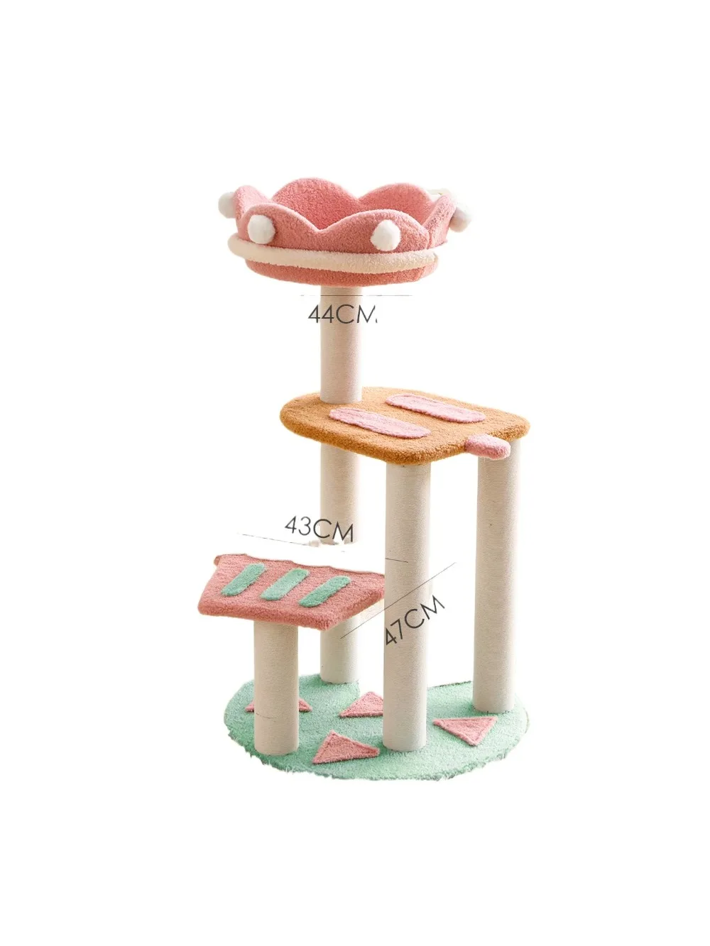 Cat climbing frame for home use, small apartments with integrated climbing frame, post climbing platform, nest jump platform
Cat climbing frame for home use, small apartments with integrated climbing frame, post climbing platform, nest jump platform