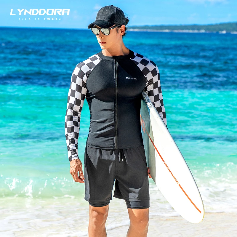 SAILBEE Men's UV Sun Protection Long Sleeve Rash Guard Wetsuit Swimsuit Top Diving Suit Men Split Long-Sleeved Trousers
SAILBEE Men's UV Sun Protection Long Sleeve Rash Guard Wetsuit Swimsuit Top Diving Suit Men Split Long-Sleeved Trousers