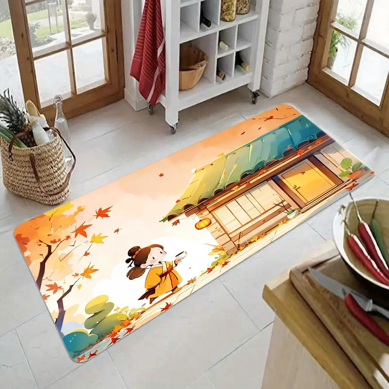 MatMuse Autumn Breeze Girl's Cosplay Soft Diatomaceous Earth Mat Floor mats Entrance Balcony Doormat Quick-Drying Fashion Mat
MatMuse Autumn Breeze Girl's Cosplay Soft Diatomaceous Earth Mat Floor mats Entrance Balcony Doormat Quick-Drying Fashion Mat