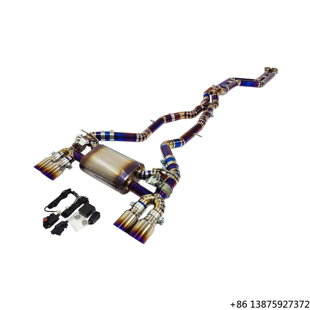 Ecnal for 2014-2020 F80 F82 F83 M3 M4 S55 3.0T Titanium Xpipe Valve Exhaust Sports Muffler Valve Exhaust
Ecnal for 2014-2020 F80 F82 F83 M3 M4 S55 3.0T Titanium Xpipe Valve Exhaust Sports Muffler Valve Exhaust