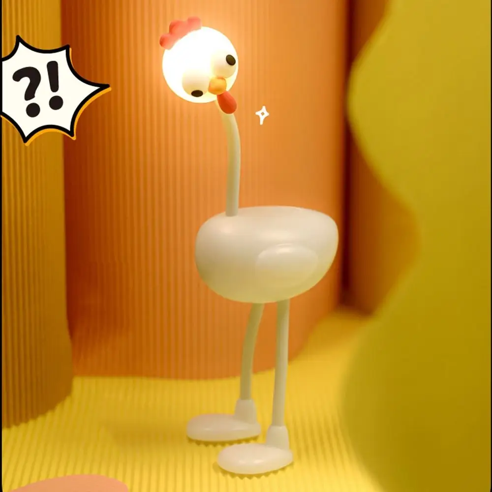 3 Lighting Modes Funny Chicken Night Light Soft Light Rechargeable Bedside Decor Light Multifunctional Eye Protection
3 Lighting Modes Funny Chicken Night Light Soft Light Rechargeable Bedside Decor Light Multifunctional Eye Protection