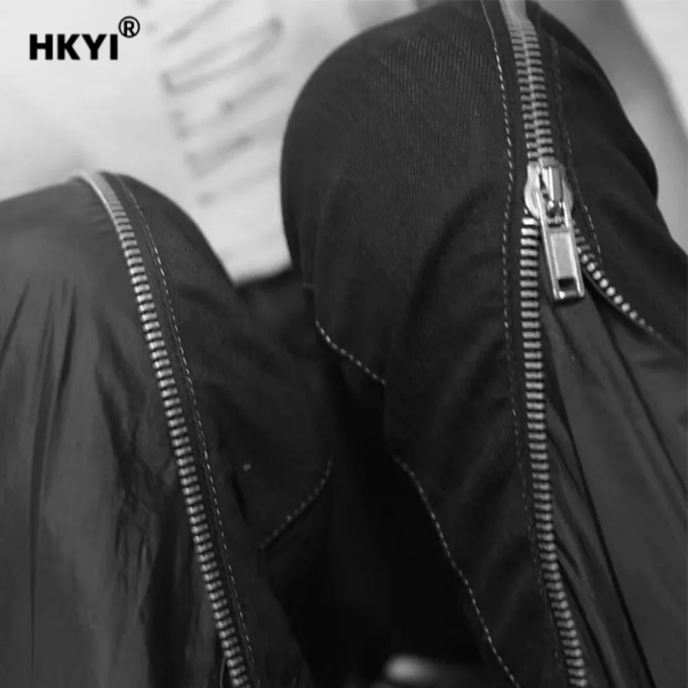 HKYI мужские восковые брюки матовый воск стиль двойная молния регулируемые джинсы черные уличные брюки восковые брюки мужские джинсы 
HKYI мужские восковые брюки матовый воск стиль двойная молния регулируемые джинсы черные уличные брюки восковые брюки мужские джинсы