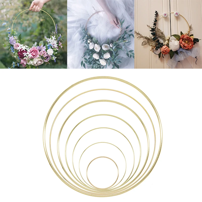 10-40cm Iron Gold Metal Rings Portable Garland Baby Shower Wedding Bride Flowers Wreath Handmade Flowers Catcher Hoop Decoration
10-40cm Iron Gold Metal Rings Portable Garland Baby Shower Wedding Bride Flowers Wreath Handmade Flowers Catcher Hoop Decoration
