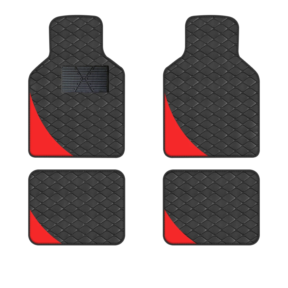 4pcs Luxury Carpet Floor Mat Set For Left-Hand Drive Universal Car Mat Protection Pad Pu Leather For Wear-Resistant Non Slip
4pcs Luxury Carpet Floor Mat Set For Left-Hand Drive Universal Car Mat Protection Pad Pu Leather For Wear-Resistant Non Slip
