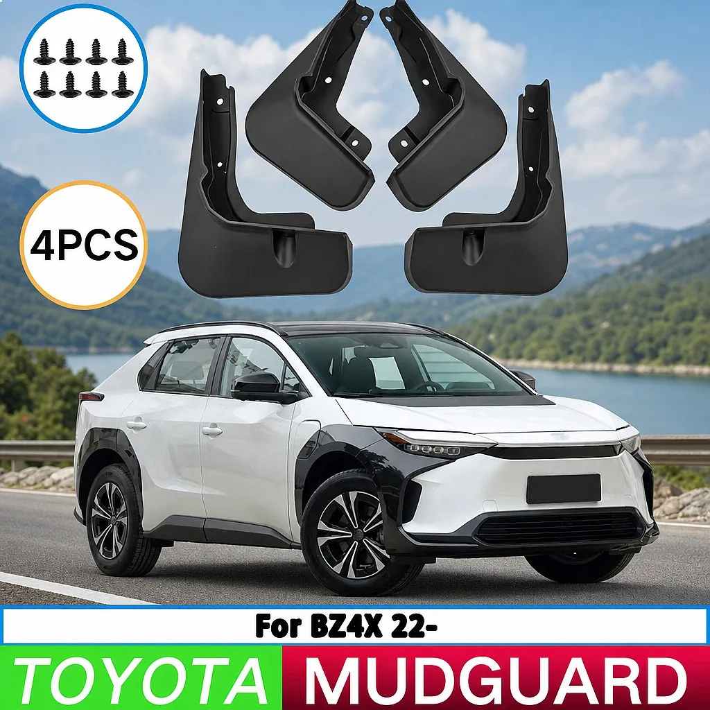 For Toyota BZ4X 2022 Car Tire Fender Splash Guard Front Rear Wheel Mud Flaps 4pcs
For Toyota BZ4X 2022 Car Tire Fender Splash Guard Front Rear Wheel Mud Flaps 4pcs
