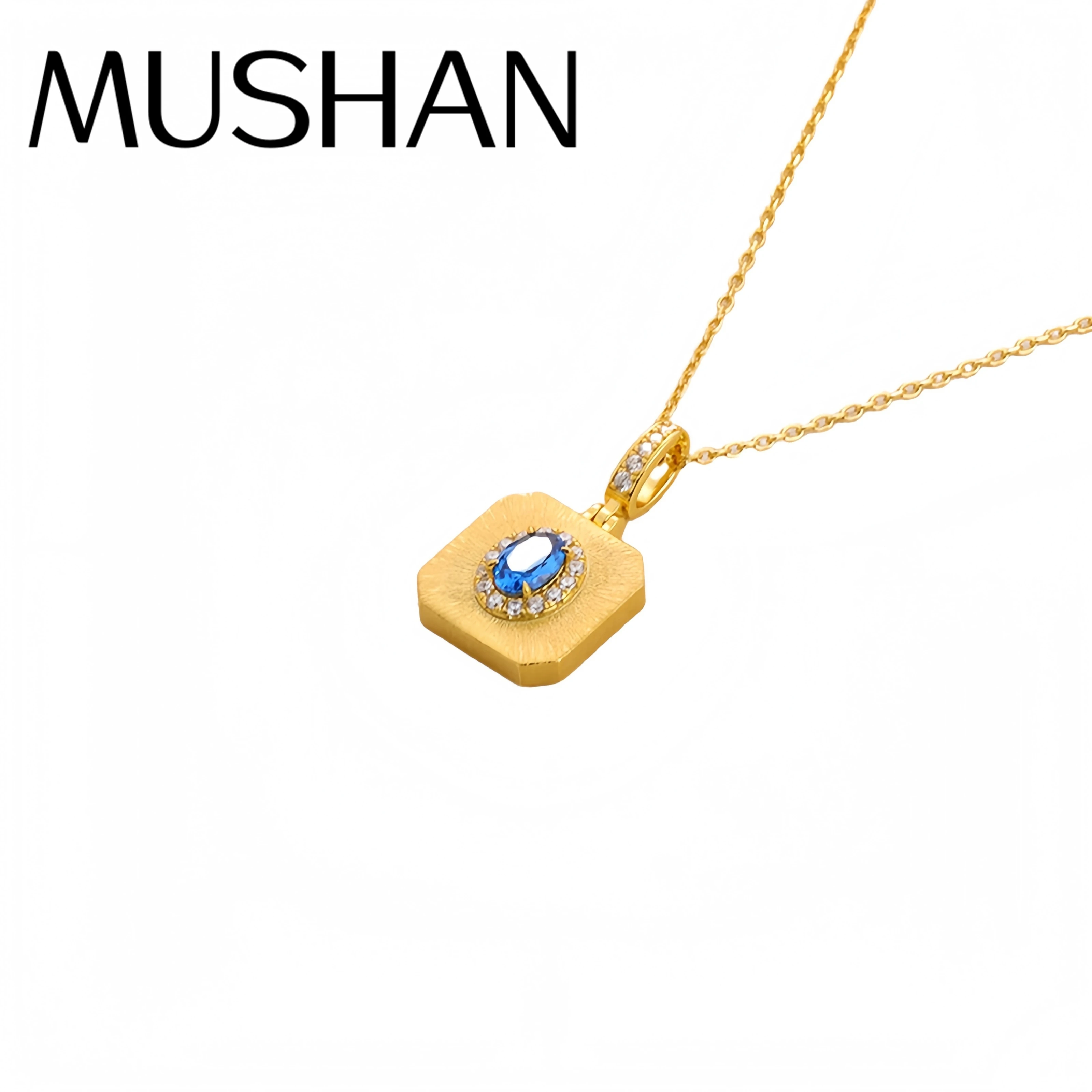 Mushan Luxury Brand Bestseller Brushed Heart-Shaped Pendant Necklace Women New Pure Silver Collarbone Chain Necklace Jewelry
Mushan Luxury Brand Bestseller Brushed Heart-Shaped Pendant Necklace Women New Pure Silver Collarbone Chain Necklace Jewelry