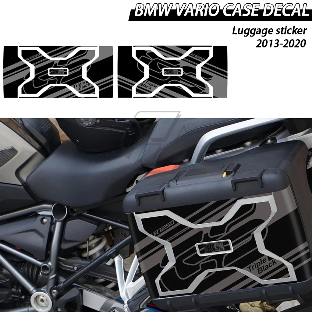 For 2013-2020 BMW Vario Case W/R1250GS Triple Black Luggage Stickers Motorcycle Stickers Side Box Protection Stickers
For 2013-2020 BMW Vario Case W/R1250GS Triple Black Luggage Stickers Motorcycle Stickers Side Box Protection Stickers