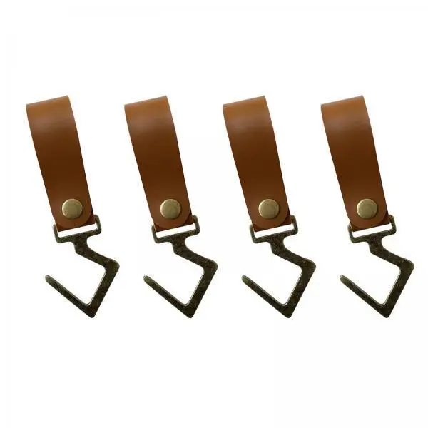 Leather Metal Strap Hanging Hook Multifunction Rack Outdoor Camping Cookware Holder Hanger for Camping Accessories
Leather Metal Strap Hanging Hook Multifunction Rack Outdoor Camping Cookware Holder Hanger for Camping Accessories