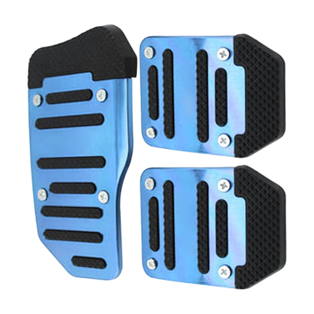 Aluminum Pedal Covers Set Non-Slip Brake Clutch Throttle for Manual Transmission Vehicles Compatible with Most Automotive Models
Aluminum Pedal Covers Set Non-Slip Brake Clutch Throttle for Manual Transmission Vehicles Compatible with Most Automotive Models