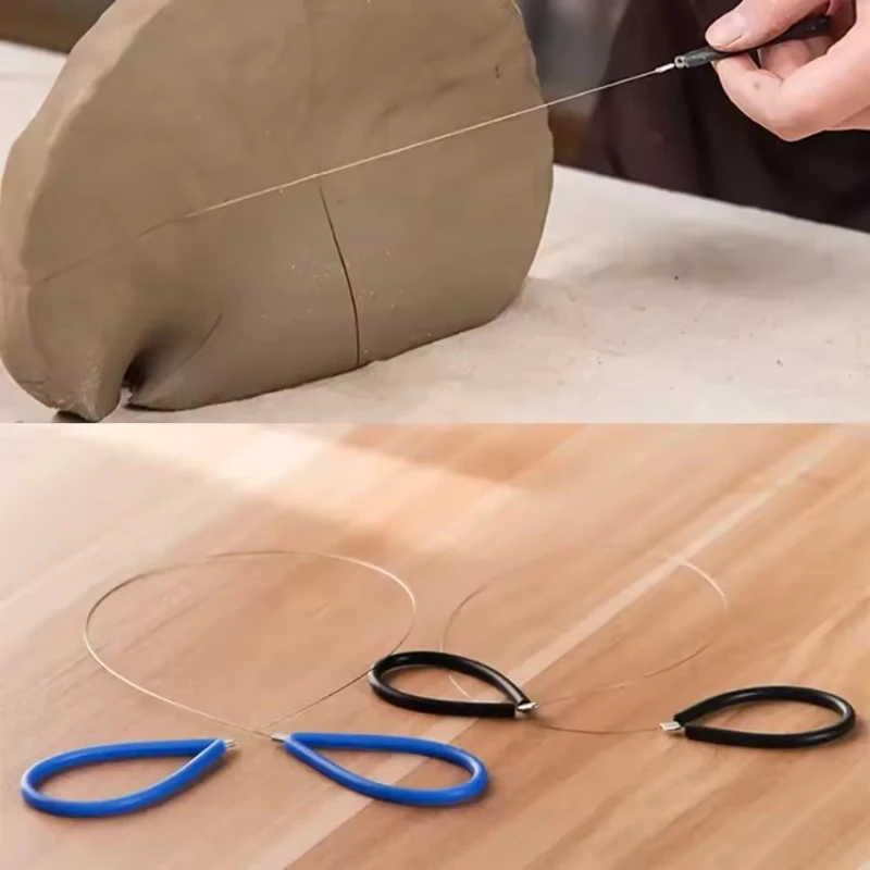 Pottery Tools Mud Cutting Tools Pottery DIY Handmade Clay Sculpture Mud Cutting Line Mud Cutting Tool Ceramic Steel Wire Drawing
Pottery Tools Mud Cutting Tools Pottery DIY Handmade Clay Sculpture Mud Cutting Line Mud Cutting Tool Ceramic Steel Wire Drawing