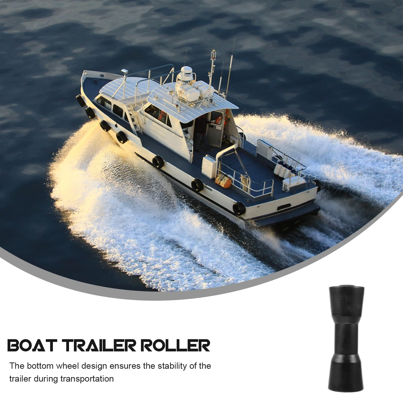 Plastic Bow Roller Shaft Roller Boat Trailer Parts Durable PVC Material Easy Installation Stable Transportation Yacht Motorcycle
Plastic Bow Roller Shaft Roller Boat Trailer Parts Durable PVC Material Easy Installation Stable Transportation Yacht Motorcycle