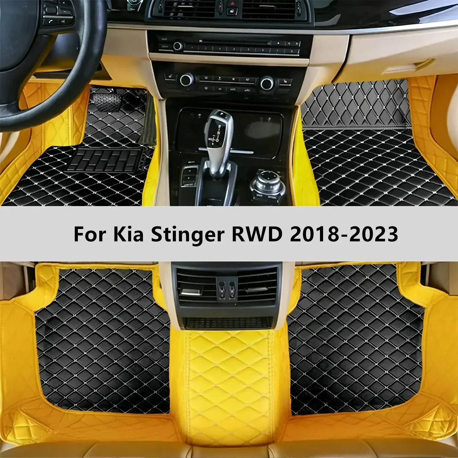Custom Car Floor Mats For Kia Stinger RWD 2018-2023 Floor Mat Car Mat Accessories Men Women Interior Accessories
Custom Car Floor Mats For Kia Stinger RWD 2018-2023 Floor Mat Car Mat Accessories Men Women Interior Accessories