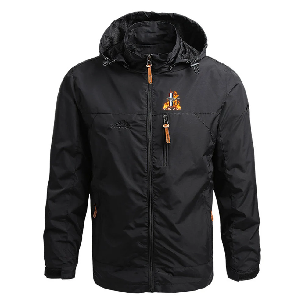 2023 Jacket Men Waterproof Hooded Outdoor Mustang Printing Hiking Windbreaker Coat Spring Autumn New Casual Military Jackets
2023 Jacket Men Waterproof Hooded Outdoor Mustang Printing Hiking Windbreaker Coat Spring Autumn New Casual Military Jackets