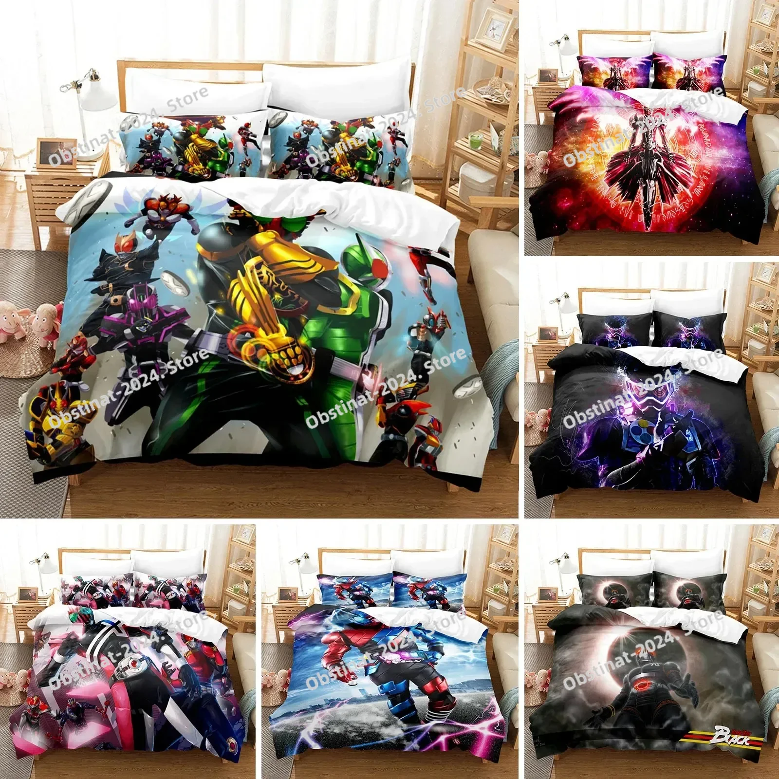 Kamen Rider Bedding Set Duvet Cover Pillowcase comfortable Comforter Bedding Set King Size Bedding Sets Home Textile
Kamen Rider Bedding Set Duvet Cover Pillowcase comfortable Comforter Bedding Set King Size Bedding Sets Home Textile