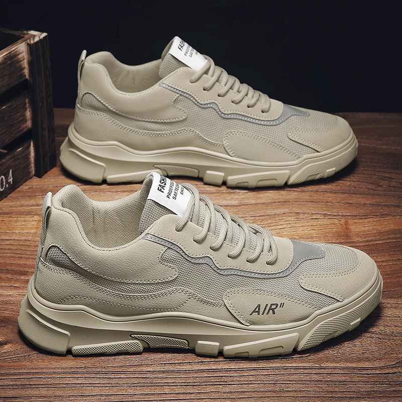 Мужская обувь, дышащие кроссовки, новая повседневная обувь на платформе с сеткой, мужские осенние роскошные туфли на шнуровке, удобные теннисные туфли
Мужская обувь, дышащие кроссовки, новая повседневная обувь на платформе с сеткой, мужские осенние роскошные туфли на шнуровке, удобные теннисные туфли