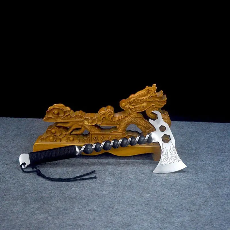 Handmade Outdoor Mountain Cutting Axe Self-defense Survival Tactics Axe Forging Worker Integrated Steel Camping EDC Tool
Handmade Outdoor Mountain Cutting Axe Self-defense Survival Tactics Axe Forging Worker Integrated Steel Camping EDC Tool