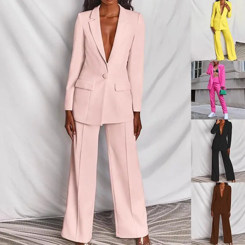 Professional Suit Set Women's Fashion Workwear Summer Season Stylish Ensemble Female Business Attire
Professional Suit Set Women's Fashion Workwear Summer Season Stylish Ensemble Female Business Attire