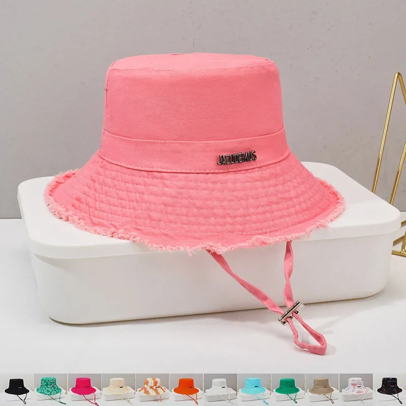 2025 New Frayed Metal Letter Large Brim Fisherman's Hat for Women Summer Sun Protection Outdoor Hiking Trend Sun Protection Hat
2025 New Frayed Metal Letter Large Brim Fisherman's Hat for Women Summer Sun Protection Outdoor Hiking Trend Sun Protection Hat