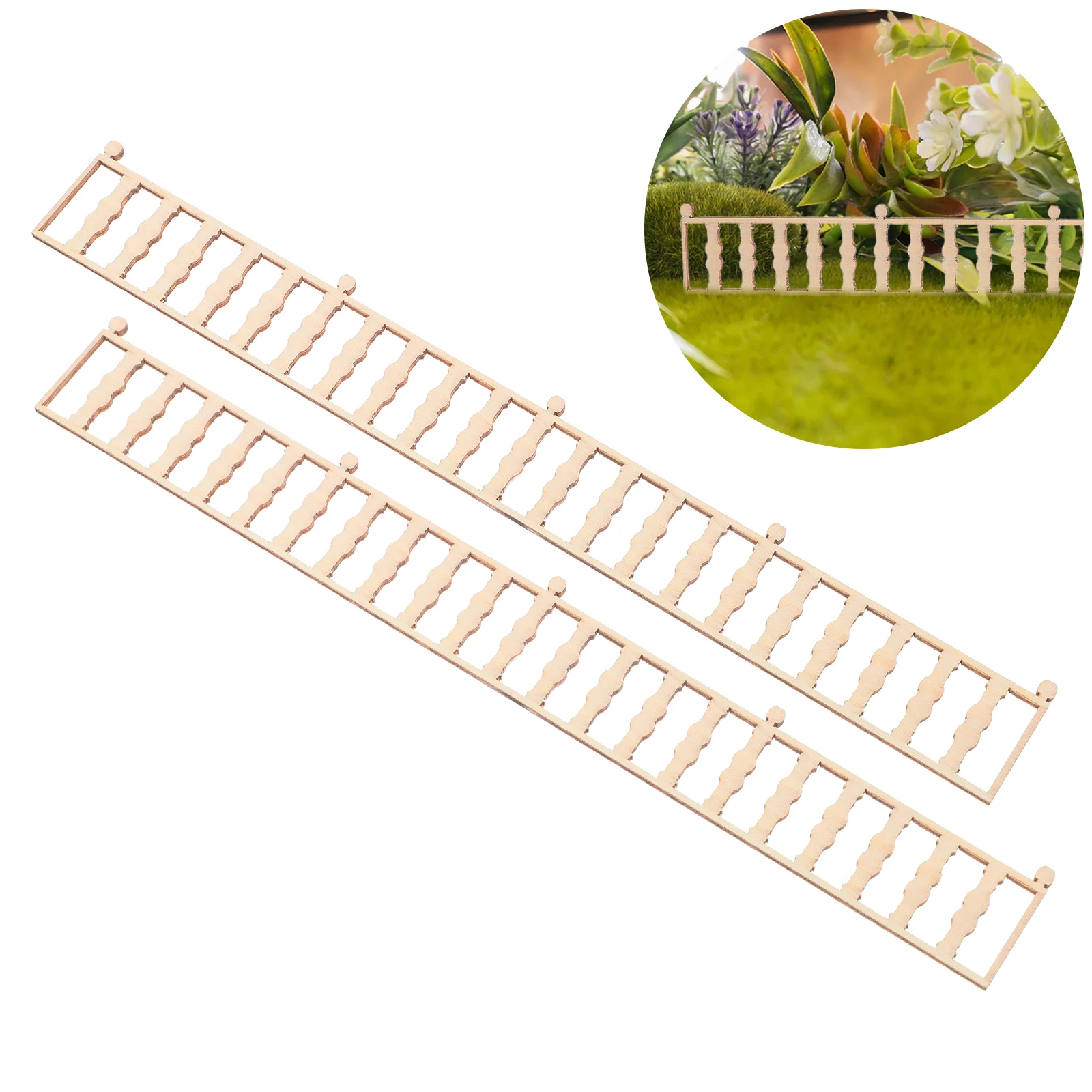 6 Pcs Fence Model Decorative Fences Fairy Garden Fencing Ornament Dollhouse Accessories Mini Toy
6 Pcs Fence Model Decorative Fences Fairy Garden Fencing Ornament Dollhouse Accessories Mini Toy
