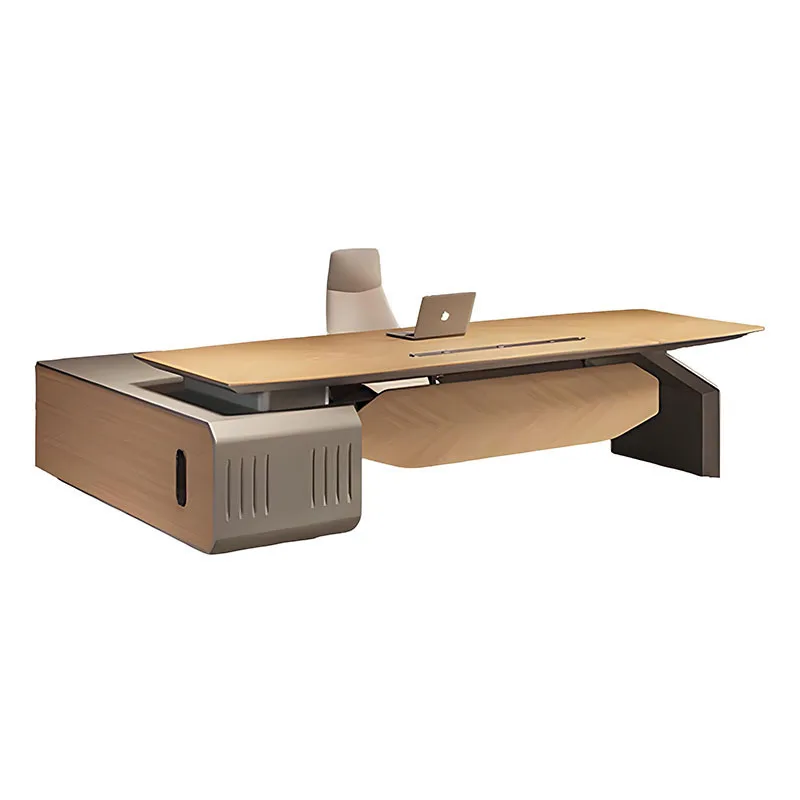 Yjq environmental protection boss desk high-end simple modern light luxury high-end boss desk
Yjq environmental protection boss desk high-end simple modern light luxury high-end boss desk