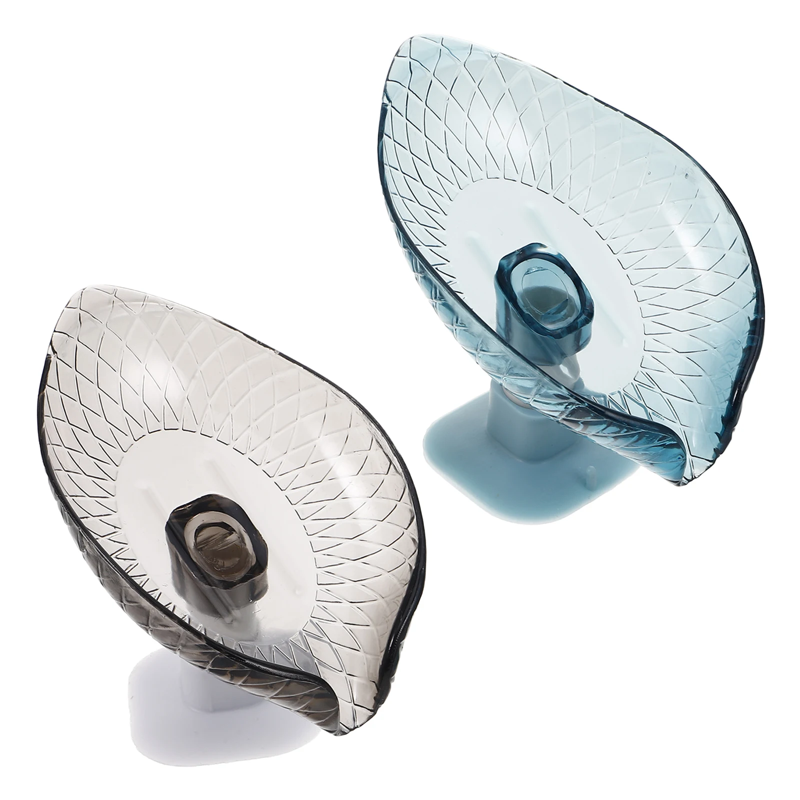 2pcs Leaf-shaped Soap Holder Suction Cup Self Draining Tray Bathroom Kitchen Transparent Blue Green Black Gray Non-slip Easy
2pcs Leaf-shaped Soap Holder Suction Cup Self Draining Tray Bathroom Kitchen Transparent Blue Green Black Gray Non-slip Easy