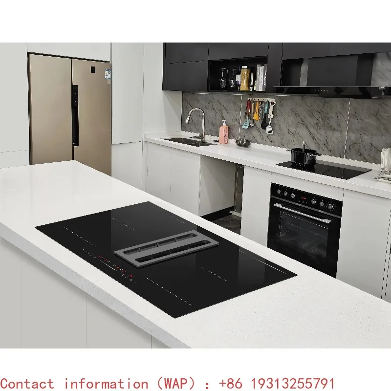 【Best-selling】Temperature Sensor Touch Control 4 Burner Induction Hob Combined With Down Air Hood
【Best-selling】Temperature Sensor Touch Control 4 Burner Induction Hob Combined With Down Air Hood