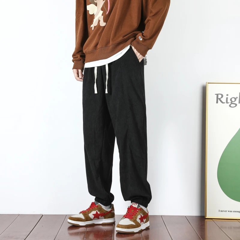 KRCVES New Corduroy Sports Trousers For Spring Summer And Autumn Festival Men'S Korean Fashion Casual Breathable Versatile Pants
KRCVES New Corduroy Sports Trousers For Spring Summer And Autumn Festival Men'S Korean Fashion Casual Breathable Versatile Pants