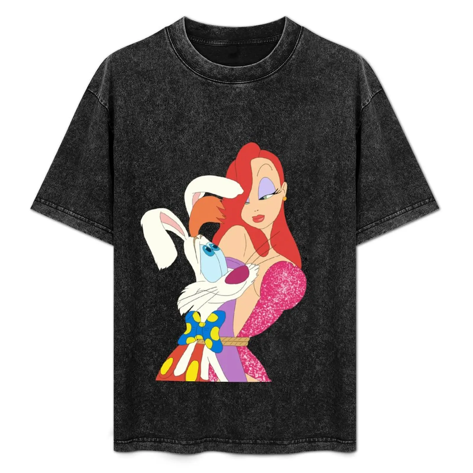 Roger and Jessica Rabbit T-Shirt Plus Size Non-Shrink T-Shirt
Roger and Jessica Rabbit T-Shirt Plus Size Non-Shrink T-Shirt