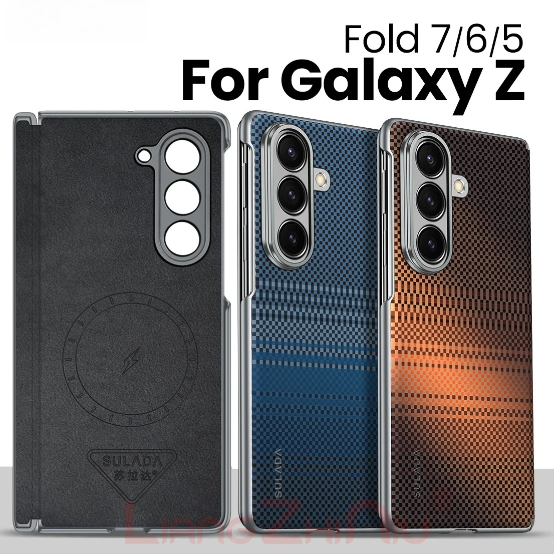 Чехол из кевларового углеродного волокна для Samsung Z Fold 7, 6, 5, тканая текстура, скрытый магнитный шарнир для зарядки, магнитная защита, противоударный
Чехол из кевларового углеродного волокна для Samsung Z Fold 7, 6, 5, тканая текстура, скрытый магнитный шарнир для зарядки, магнитная защита, противоударный