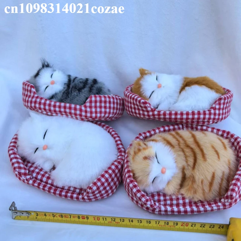 Новая плюшевая игрушка-кошка ручной работы для автомобиля, милая имитация спящей кошки, украшение для приборной панели, аксессуар для домашнего интерьера
Новая плюшевая игрушка-кошка ручной работы для автомобиля, милая имитация спящей кошки, украшение для приборной панели, аксессуар для домашнего интерьера