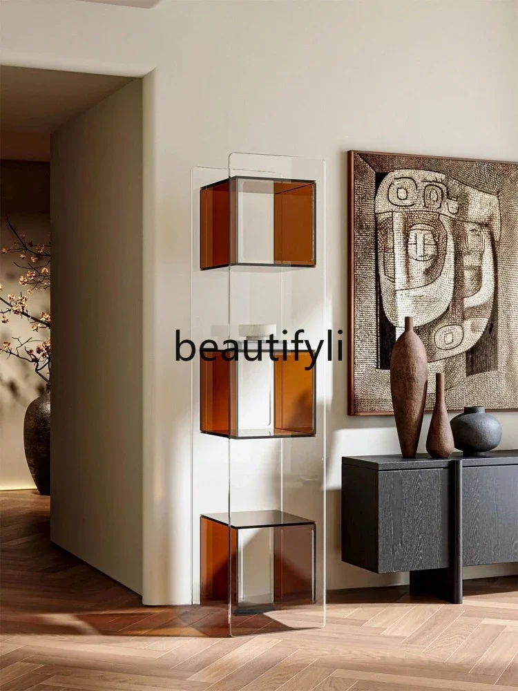 Bookshelf Floor-standing Storage Rack Home Living Room Display Figurine Storage Light Luxury Storage Cabinet
Bookshelf Floor-standing Storage Rack Home Living Room Display Figurine Storage Light Luxury Storage Cabinet