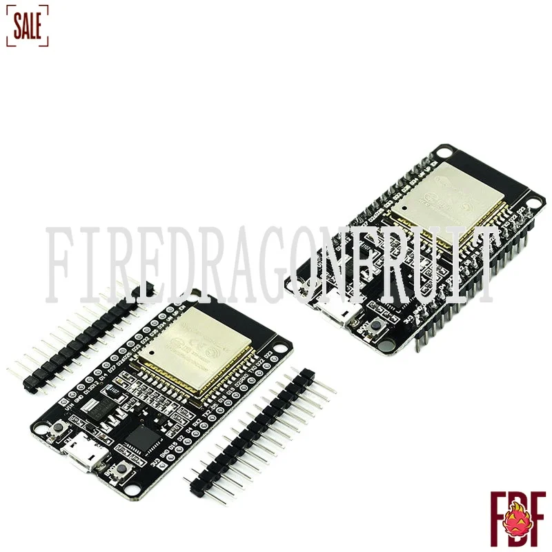 ESP-32 Development Board WiFi Bluetooth 2in1 Dual Core CPU Low Power ESP32 ESP-32S 2.4GHz Module
ESP-32 Development Board WiFi Bluetooth 2in1 Dual Core CPU Low Power ESP32 ESP-32S 2.4GHz Module