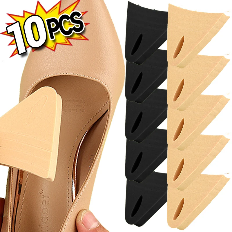 Pain Relief Toe Plug Sponge High Heel Inserts Adjustable Soft Sponge Insoles Reusable Shoe Cushion Support Forefoot Toe Fillers
Pain Relief Toe Plug Sponge High Heel Inserts Adjustable Soft Sponge Insoles Reusable Shoe Cushion Support Forefoot Toe Fillers